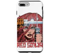 Carcasa para iPhone 7 Plus/8 Plus Rojo Sonja Walter Simonson Comic Legends Pelirroja Arte Guerrero