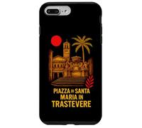 Carcasa para iPhone 7 Plus/8 Plus Roma Piazza di Santa Maria in Trastevere Barrios Romanos