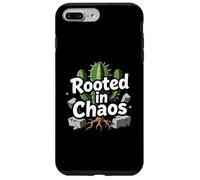 Carcasa para iPhone 7 Plus/8 Plus Rooted in Chaos Funny Cactus Gardener Graphic
