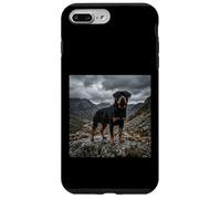 Carcasa para iPhone 7 Plus/8 Plus Rottweiler Montaña Paisaje Dramático Cielo Escena al Aire Libre