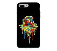 Carcasa para iPhone 7 Plus/8 Plus Rubic's Cube Magic en Tren de fundición, Juego líquido, Vintage