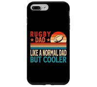 Carcasa para iPhone 7 Plus/8 Plus Rugby Dad Like A Normal Dad But Cooler - Funny Father's Day