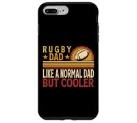 Carcasa para iPhone 7 Plus/8 Plus Rugby Dad Like A Normal Dad But Cooler - Funny Father's Day