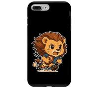 Carcasa para iPhone 7 Plus/8 Plus Rugby Lion Sprint Mascota De Dibujos Animados