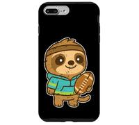 Carcasa para iPhone 7 Plus/8 Plus Rugby Perezoso con Dibujos Animados de Pelota
