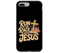 Carcasa para iPhone 7 Plus/8 Plus Run The Race with Jesus Fe del Corredor Cristiano -