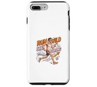 Carcasa para iPhone 7 Plus/8 Plus Run Wild Stay Strong Running Motivación Diseño