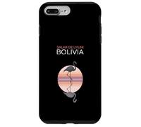 Carcasa para iPhone 7 Plus/8 Plus Salar de Uyuni Bolivia Flamingo Atardecer