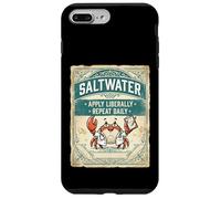 Carcasa para iPhone 7 Plus/8 Plus Saltwater Doctor Crab Ocean Vintage Design