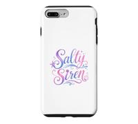Carcasa para iPhone 7 Plus/8 Plus Salty Siren Mermaid Lover Beach Coastal Ocean Cute Mermaid