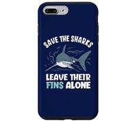 Carcasa para iPhone 7 Plus/8 Plus Salva a los Tiburones Deja Sus Aletas Solas Detener el aleteo de tiburón