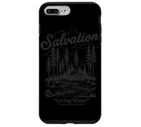 Carcasa para iPhone 7 Plus/8 Plus Salvación Agua Viva Fe Cristiana Jesús Adoración Esperanza