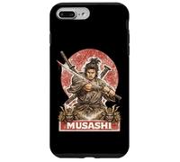 Carcasa para iPhone 7 Plus/8 Plus Samurai Warrior Musashi, Luchador de Espadas japonés