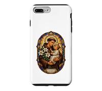 Carcasa para iPhone 7 Plus/8 Plus San Antonio De Padua Reza por Nosotros Sagrado Mosaico Arte Fe