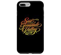 Carcasa para iPhone 7 Plus/8 Plus San Fernando Valley SFV California Van Nuys 818 Retro Palm