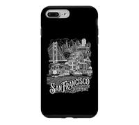 Carcasa para iPhone 7 Plus/8 Plus San Francisco California SF Bay Area Skyline y Golden Gate