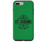 Carcasa para iPhone 7 Plus/8 Plus San Isidoro ruega por Nosotros Arte de fe católica