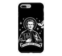 Carcasa para iPhone 7 Plus/8 Plus San Juan Bosco Don Patrón Santos Católicos Sacerdote Italiano