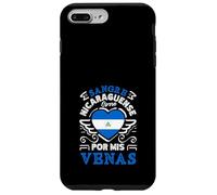 Carcasa para iPhone 7 Plus/8 Plus Sangre Nicaraguense Corre por Mis Venas Orgullo Nicaragüense