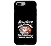 Carcasa para iPhone 7 Plus/8 Plus Santas Tech Support Reiniciar Navidad Funny IT