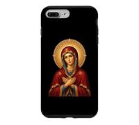 Carcasa para iPhone 7 Plus/8 Plus Santo Icono Ortodoxo Oriental de la Madre María Theotokos