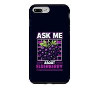 Carcasa para iPhone 7 Plus/8 Plus Saúco Pregúntame Acerca De Herbolario Retro Divertido Foraging