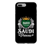 Carcasa para iPhone 7 Plus/8 Plus Saudi Princess Saudi Arabia Flag Proud Saudi Girl