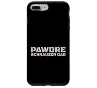 Carcasa para iPhone 7 Plus/8 Plus Schnauzer Dad Dog Lover Canine Father Design