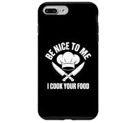 Carcasa para iPhone 7 Plus/8 Plus Sé Amable Conmigo, cocino tu Comida, Divertido Chef