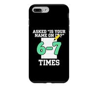 Carcasa para iPhone 7 Plus/8 Plus Se le preguntó si aparece el Nombre del Profesor Instructor