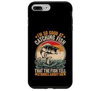 Carcasa para iPhone 7 Plus/8 Plus Se me da Muy Bien Pescar, Divertido Humor de Pesca con Pescadores