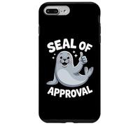 Carcasa para iPhone 7 Plus/8 Plus Seal of Approval Pun Funny Seal