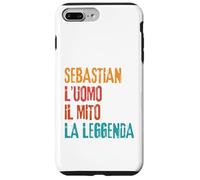 Carcasa para iPhone 7 Plus/8 Plus Sebastian L'Uomo Il Mito La Leggenda Festa di Compleanno