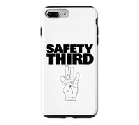 Carcasa para iPhone 7 Plus/8 Plus Seguridad Tercer Dedo perdido Divertido Seguridad Tercero