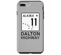 Carcasa para iPhone 7 Plus/8 Plus Señal de Carretera de Alaska, Ruta 11, de Dalton Highway
