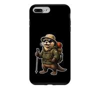 Carcasa para iPhone 7 Plus/8 Plus Senderismo Nutria al Aire Libre - Adventure Cute Camper Vibes