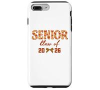 Carcasa para iPhone 7 Plus/8 Plus Senior 2026 Coquette Blue Floral Toile Graduation Aesthetic