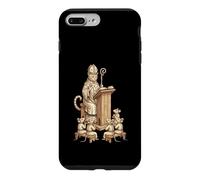 Carcasa para iPhone 7 Plus/8 Plus Sermón del Obispo Gato a los Ratones Obra de sátira Medieval
