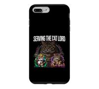 Carcasa para iPhone 7 Plus/8 Plus Serving The Cat Lord Funny Feline Royal Master Design