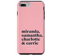 Carcasa para iPhone 7 Plus/8 Plus Sex and The City Miranda, Samantha, Charlotte & Carrie