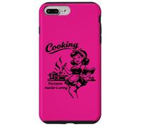 Carcasa para iPhone 7 Plus/8 Plus Sexy Vintage Mujer Cocinar Porque el Asesinato es incorrecto