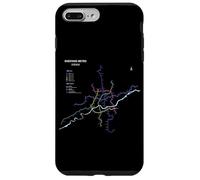 Carcasa para iPhone 7 Plus/8 Plus Shenyang China Train Line Railway - Souvenir Route Map