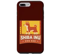 Carcasa para iPhone 7 Plus/8 Plus Shiba Inu Dog Dad Fun Colorido Retro