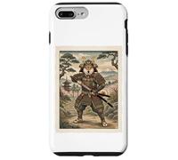 Carcasa para iPhone 7 Plus/8 Plus Shiba Inu Samurai Ukiyo-e Arte Japonés