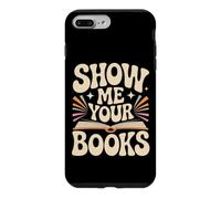 Carcasa para iPhone 7 Plus/8 Plus Show Me Your Books Ratón de Bbiblioteca Lectura de Libros