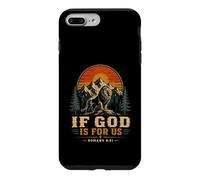 Carcasa para iPhone 7 Plus/8 Plus Si Dios es para Nosotros León Romanos 8 31 Cristiano