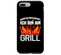 Carcasa para iPhone 7 Plus/8 Plus Si du Mich suchst ich Bin Am Grill