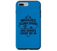 Carcasa para iPhone 7 Plus/8 Plus Si implica Buceo y Tiburones Cuenta Conmigo | Shark Diving