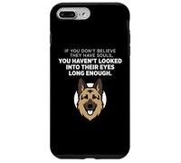 Carcasa para iPhone 7 Plus/8 Plus Si no Crees Que tengan Almas Pastor Alemán