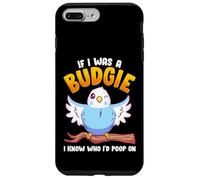 Carcasa para iPhone 7 Plus/8 Plus Si yo Fuera un Periquito, sé a quién haría Caca en Meme Hilarante